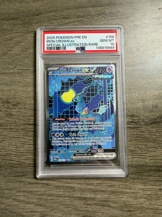 PSA 10 Iron Crown Ex #158