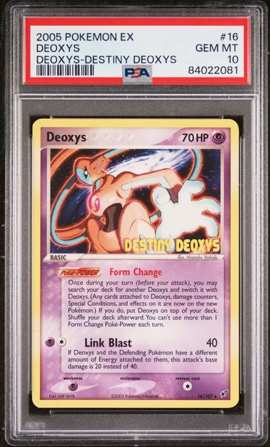 Deoxys #16 PSA 10 (POP 10)