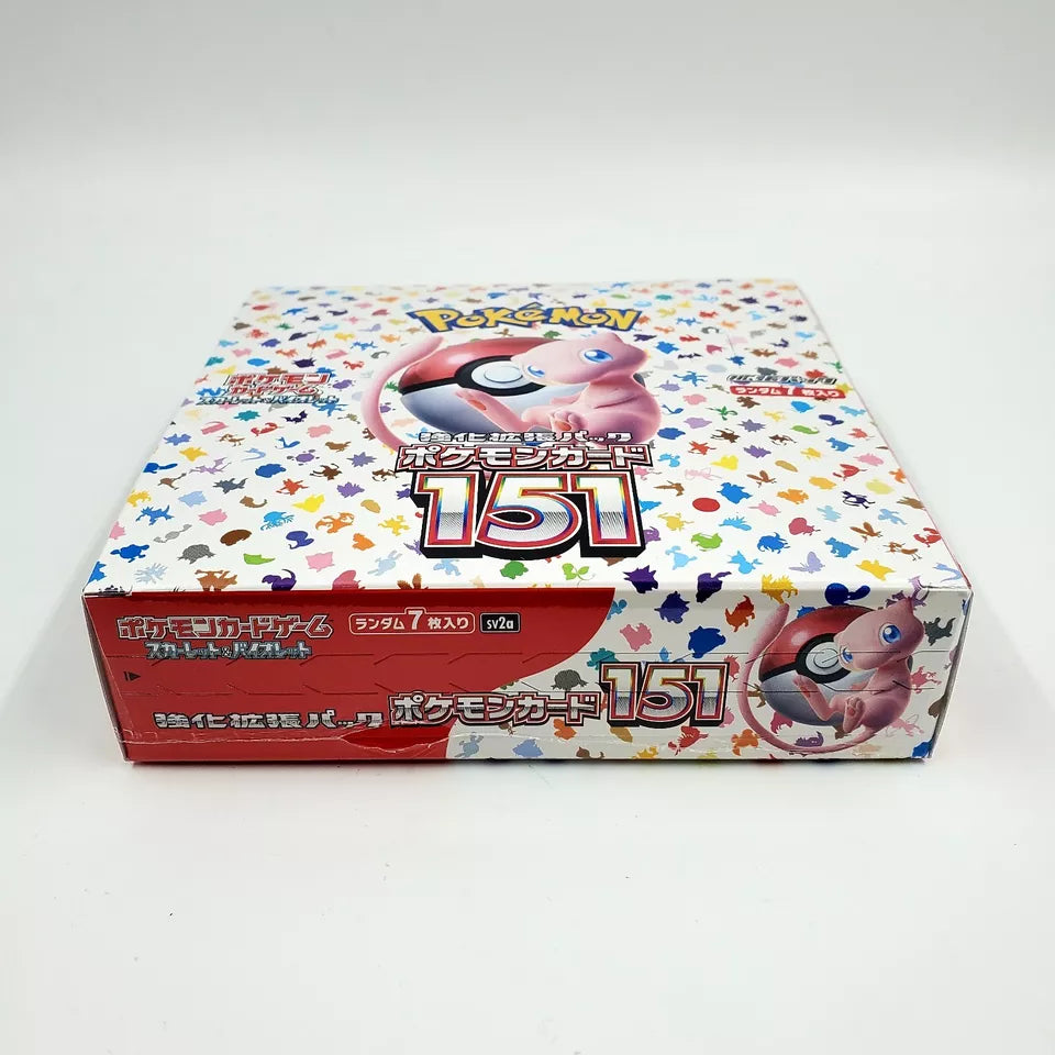 Japanese 151 Booster Box - SV2a Factory Sealed